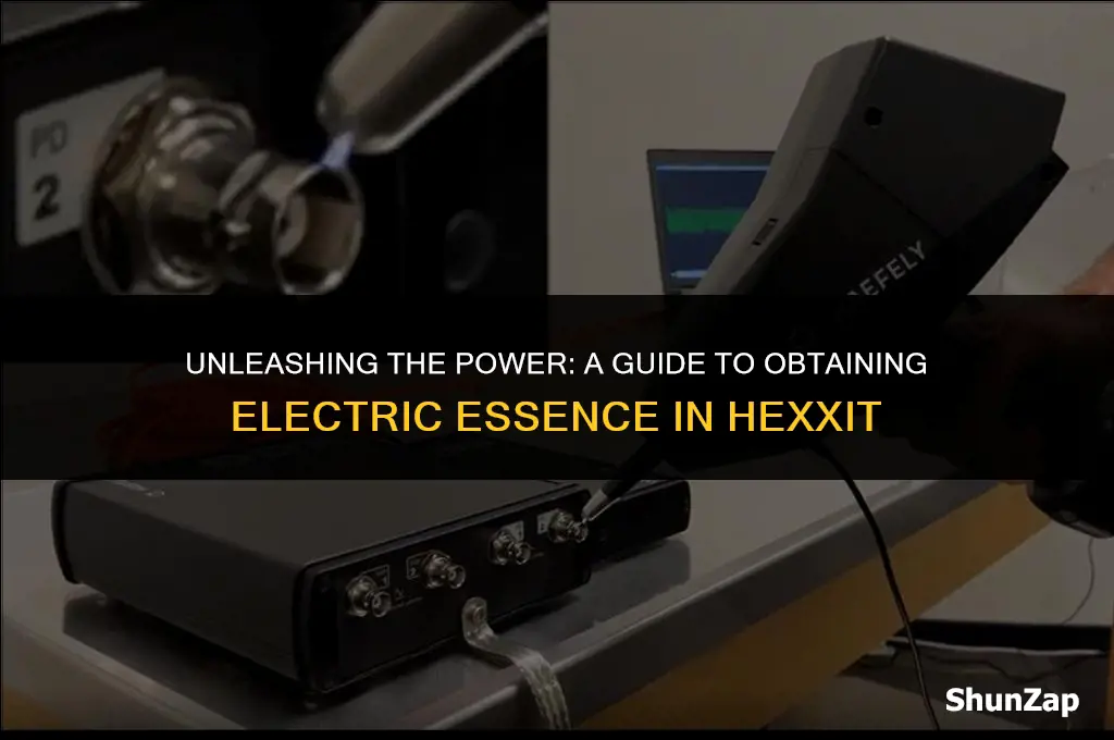 how to get electric essence hexxit