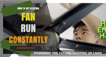 Keep Your Electric Fan Running Nonstop: A Comprehensive Guide