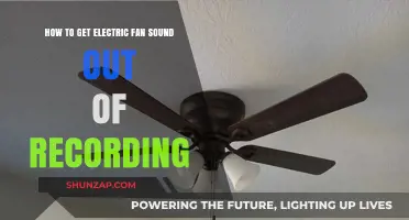 Eliminating Electric Fan Noise from Recordings: A Comprehensive Guide