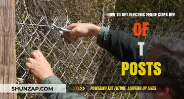 Effortlessly Remove Electric Fence Clips from T Posts: A Guide