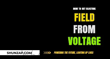 Unlocking the Secrets: Deriving Electric Fields from Voltage