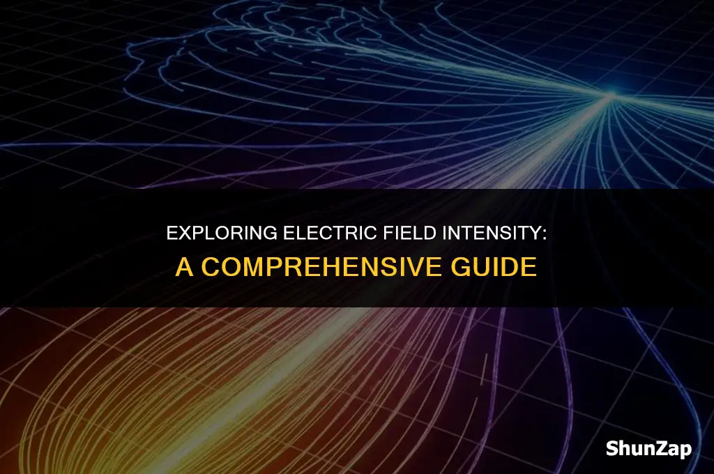 how to get electric field intensity