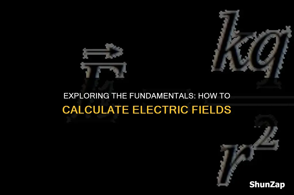how to get electric field