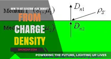 Exploring the Connection: Charge Density to Electric Flux Density