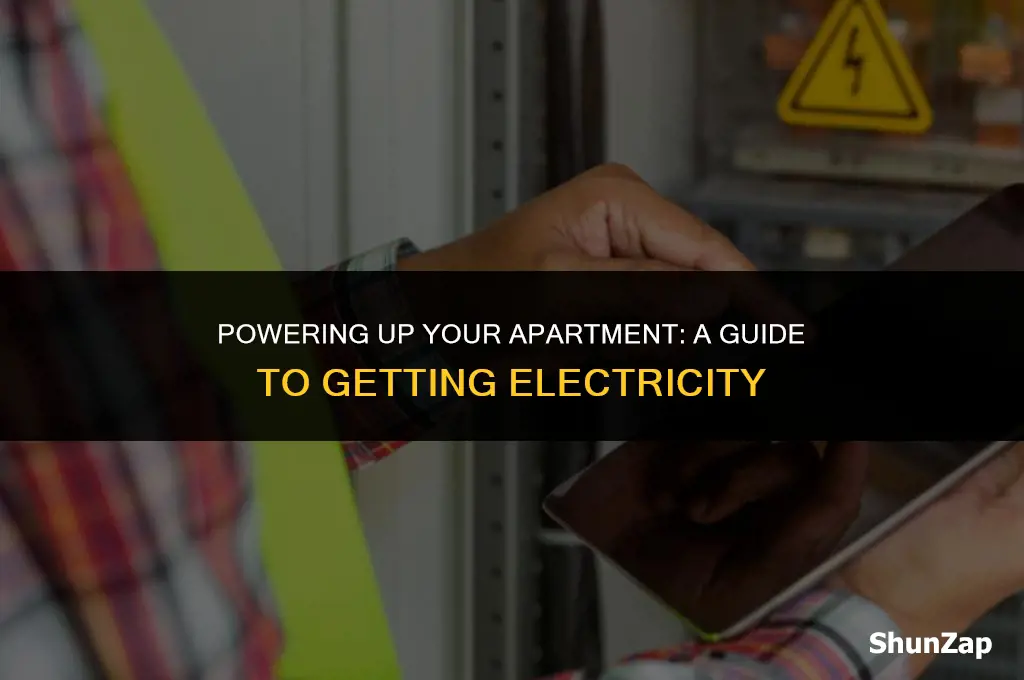 how to get electric for apartment