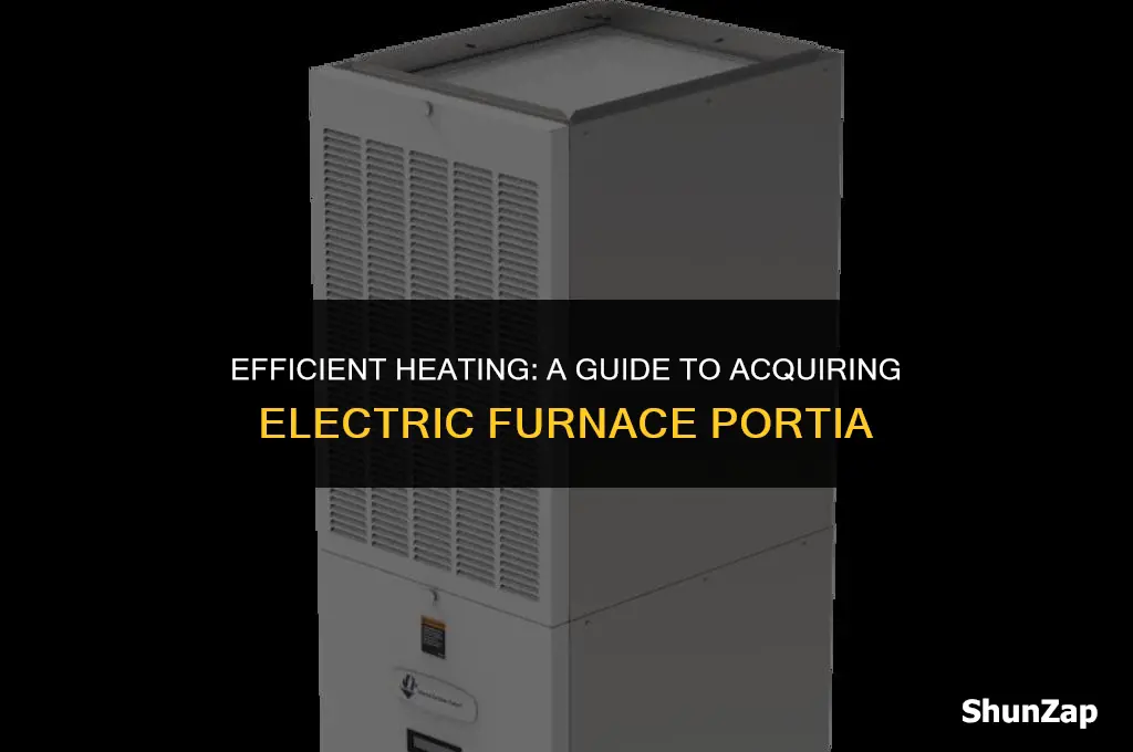 how to get electric furnace portia