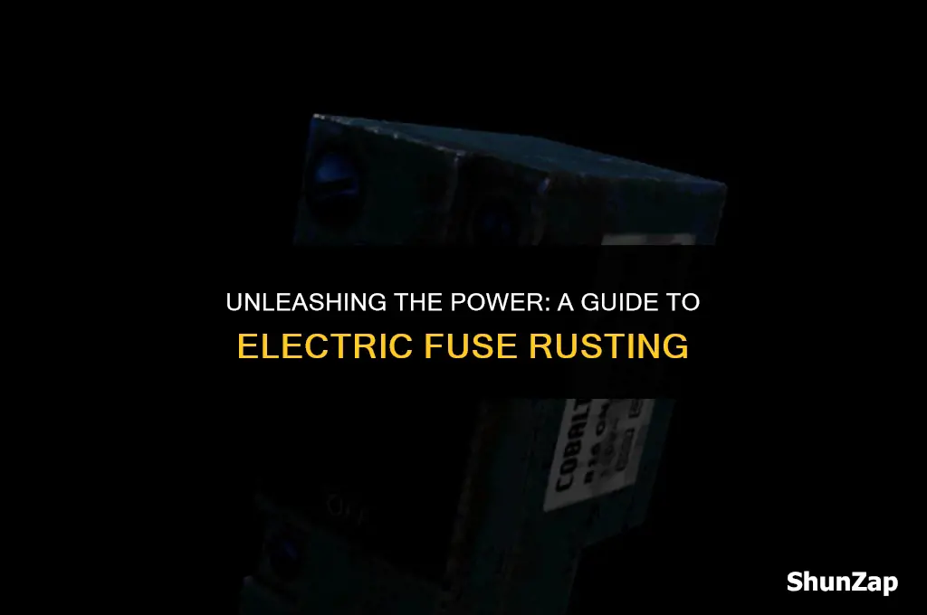 how to get electric fuse rust