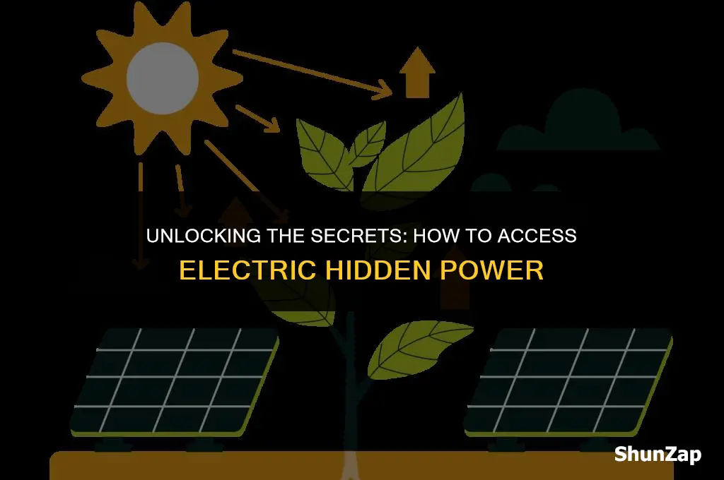 how to get electric hidden power