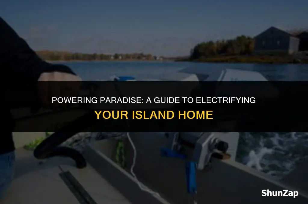 how to get electric in island