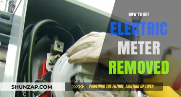 Unplugging Permanently: A Guide to Safely Removing Your Electric Meter