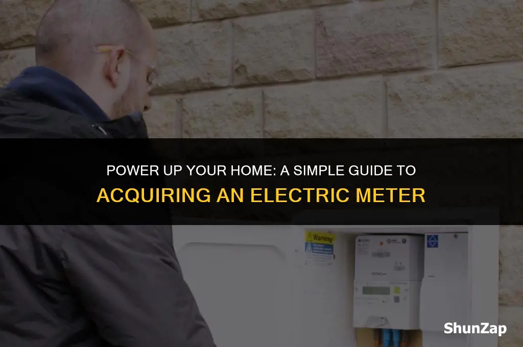 how to get electric meter