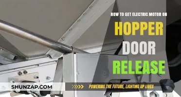 Effortless Access: Installing an Electric Motor on Your Hopper Door