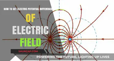 Extracting Electric Potential Difference from Electric Field: A Guide