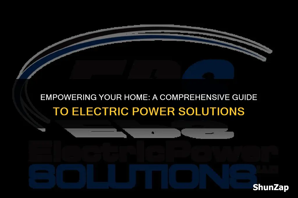 how to get electric power