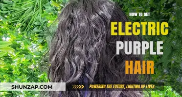 Vibrant Hues: Achieving the Perfect Electric Purple Hair