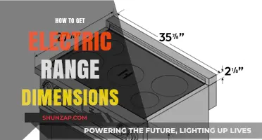 Measuring Up: A Guide to Electric Range Dimensions