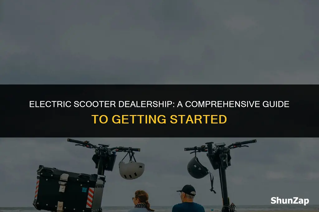 how to get electric scooter dealership