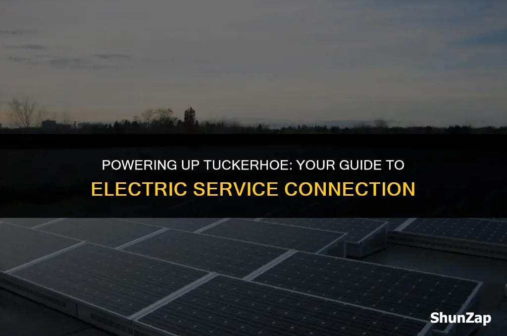 how to get electric service in tuckerhoe ny