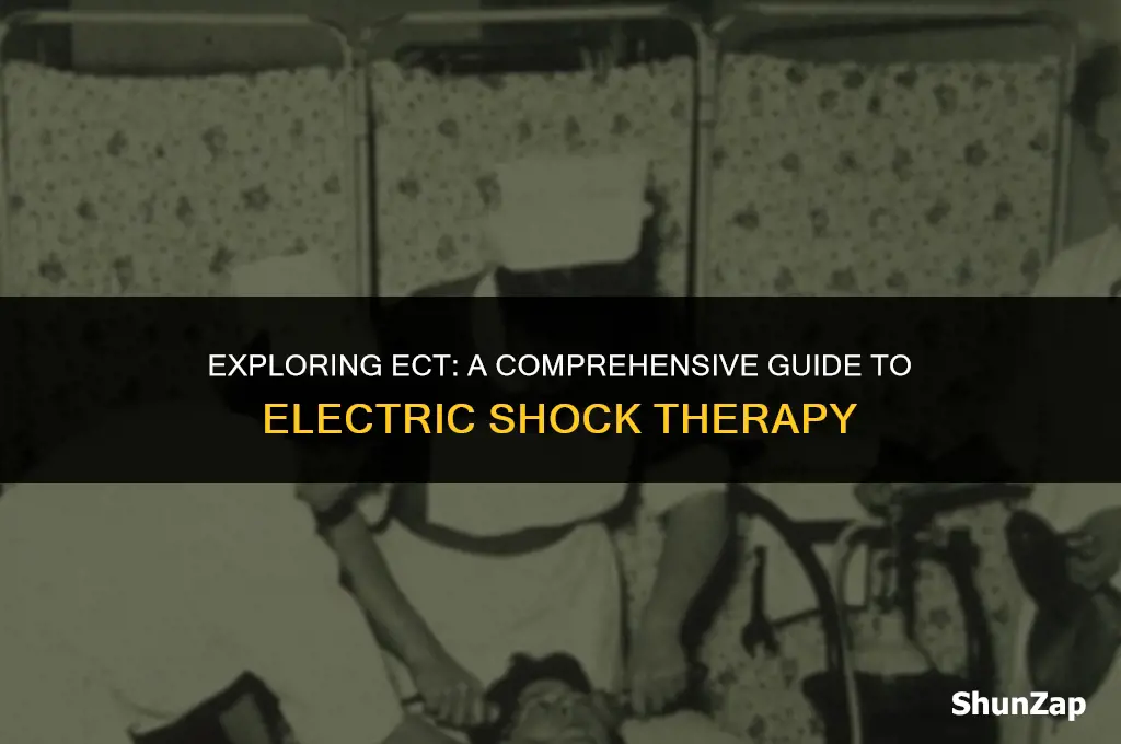 how to get electric shock therapy