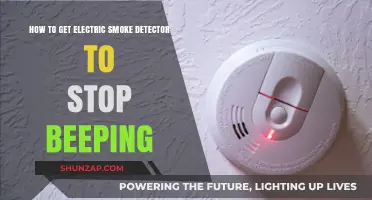 Silencing the Beep: A Guide to Stopping Your Electric Smoke Detector