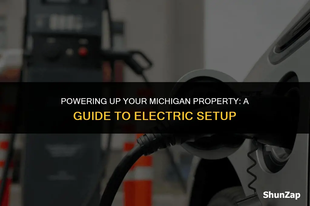 how to get electric to property in michigan