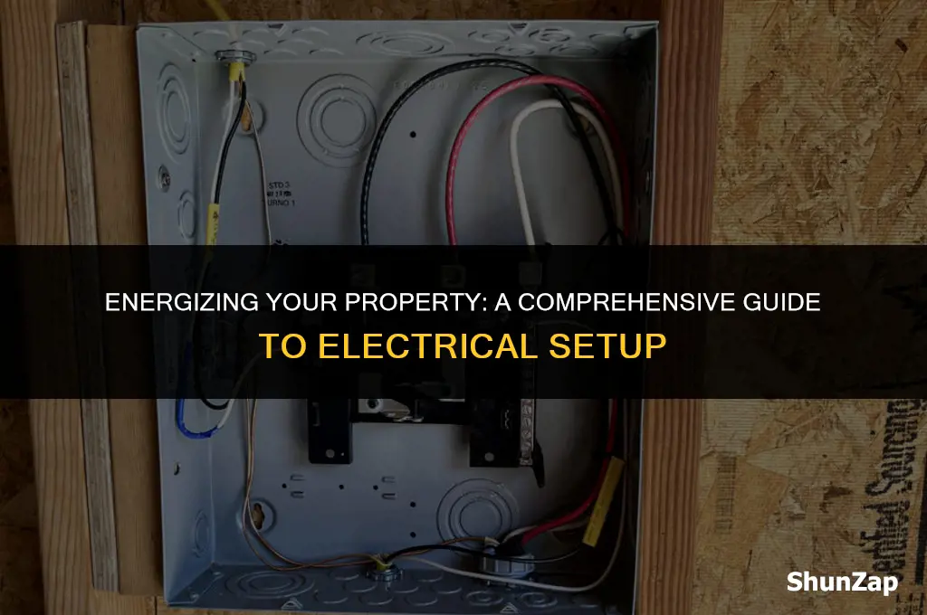 how to get electric to property