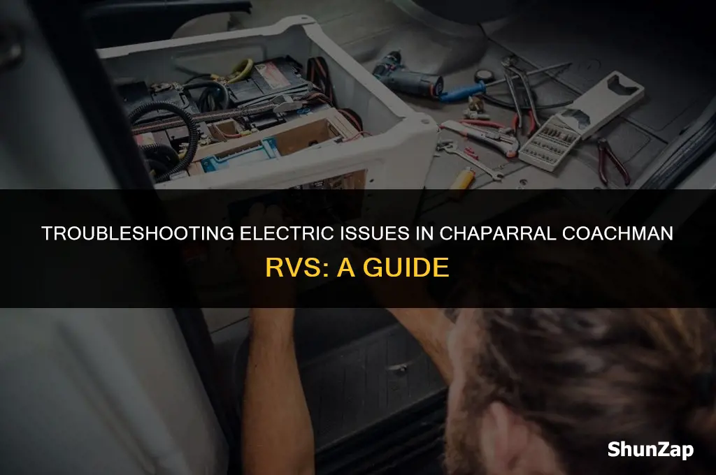 how to get electric to work in chapparal coachman