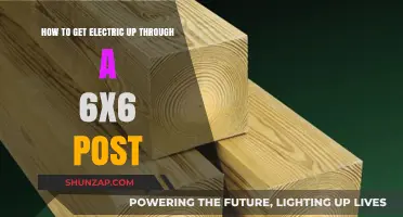 Energizing Your Space: A Guide to Installing Electric in a 6x6 Post