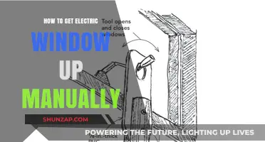 DIY Guide: Manually Raising an Electric Window