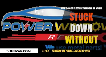 Troubleshooting Tips: Electric Window Stuck Down?
