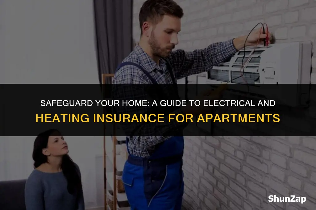 how to get electrical and heating insurance for apartment