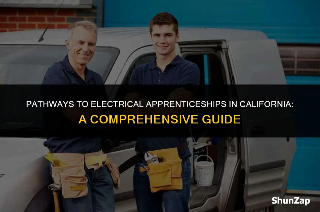 how to get electrical apprenticeship in california