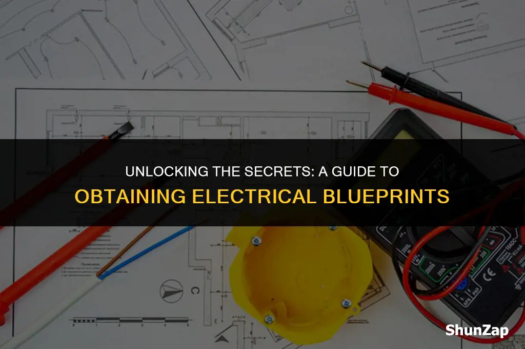how to get electrical blue print