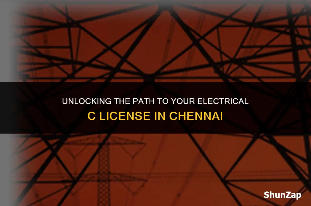 how to get electrical c licence in chennai