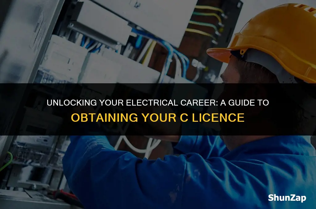 how to get electrical c licence
