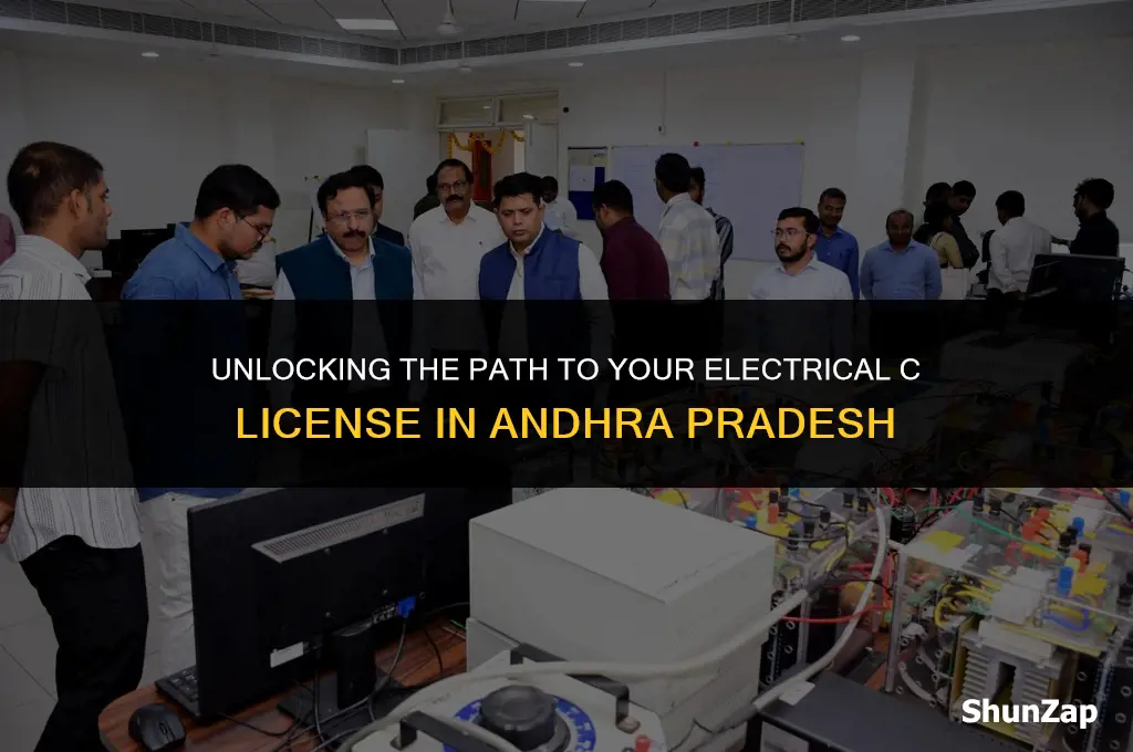 how to get electrical c license in andhra pradesh