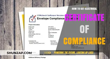 Obtaining Your Electrical Certificate of Compliance: A Comprehensive Guide