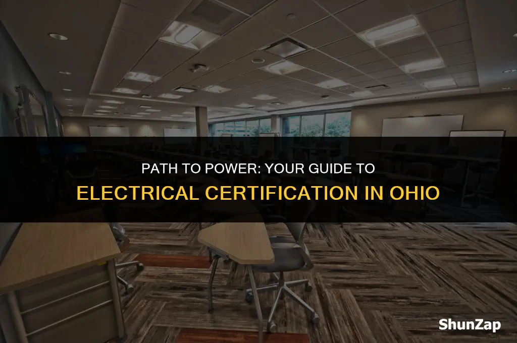 how to get electrical certification in ohio