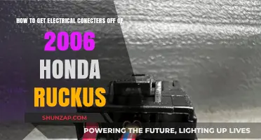 Unplugging the Past: Removing Electrical Connectors from a 2006 Honda Ruckus