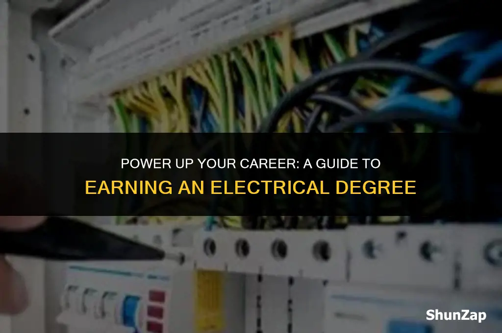 how to get electrical degee