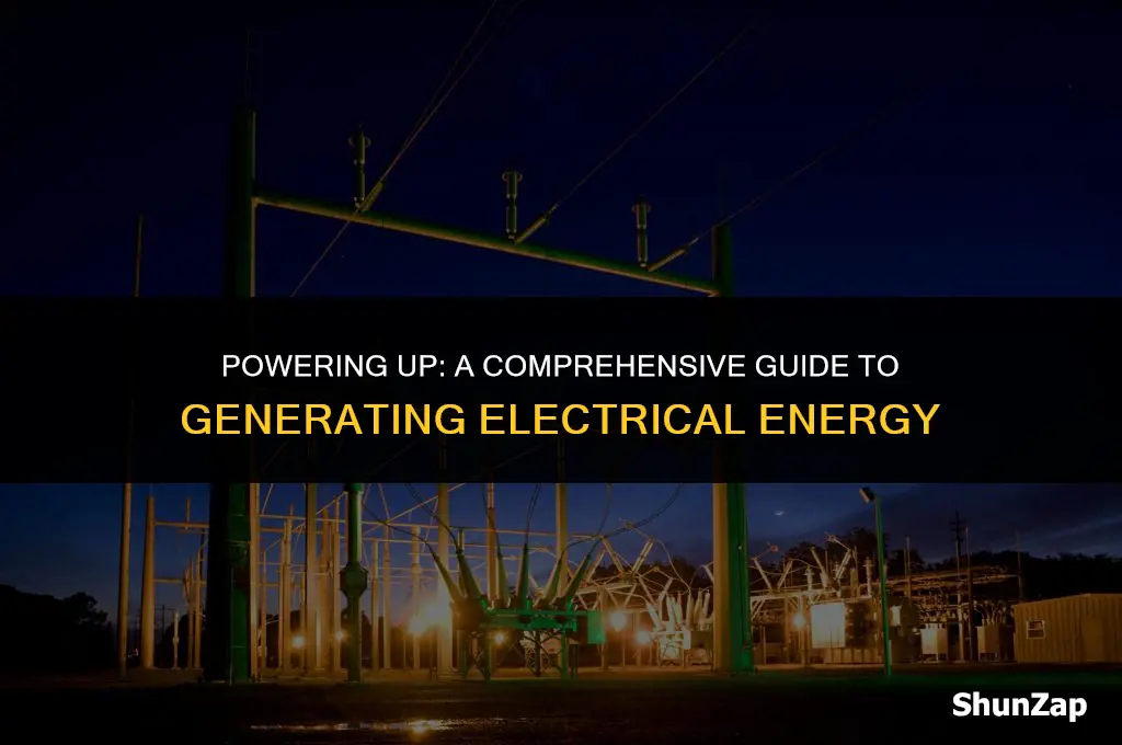 how to get electrical energy