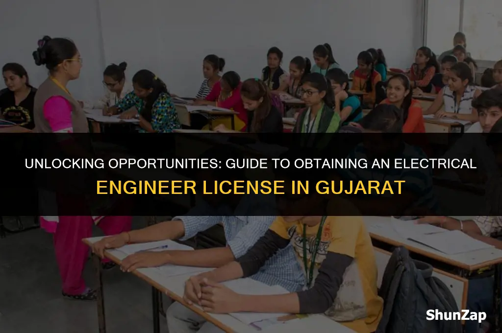 how to get electrical engineer license in gujarat