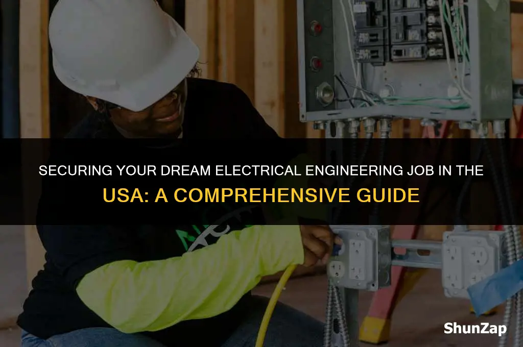 how to get electrical engineering job in usa