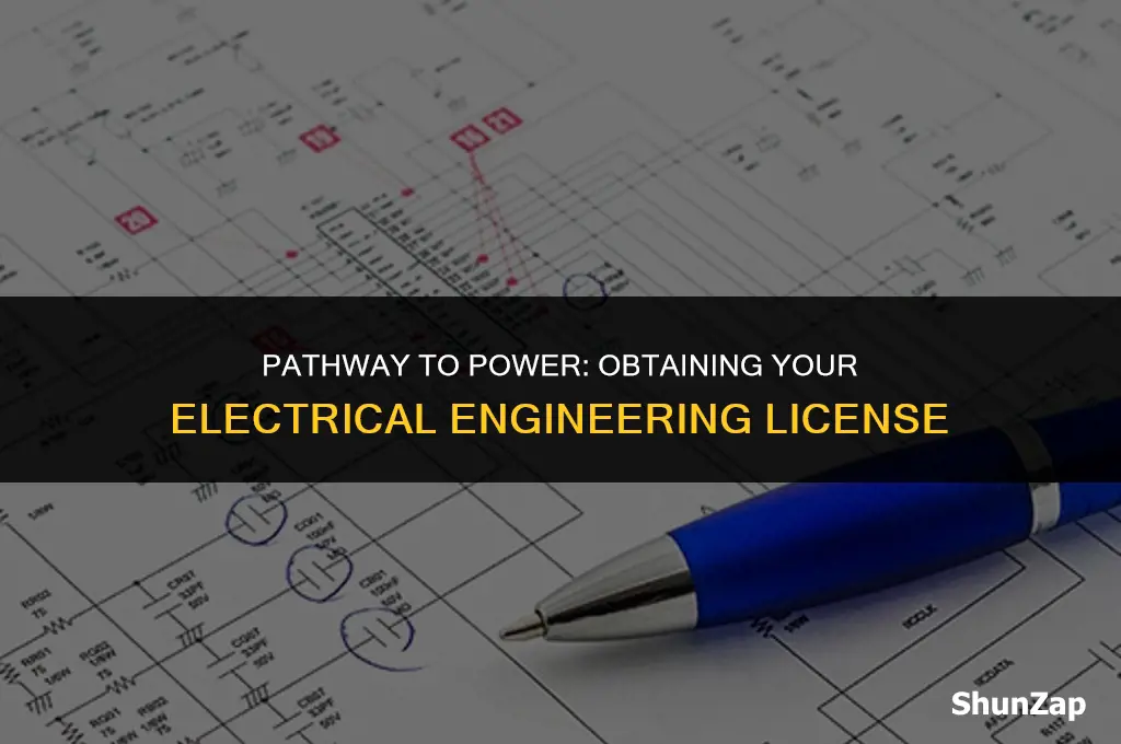 how to get electrical engineering license