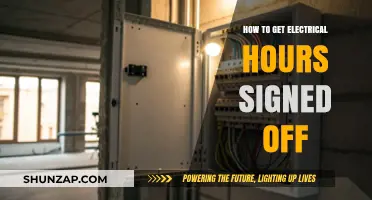 Unlocking Electrical Hours: A Guide to Getting Your Time Signed Off