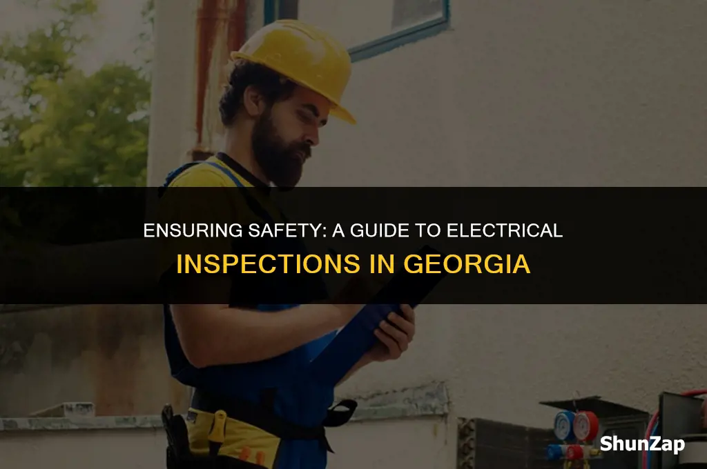 how to get electrical inspection in ga