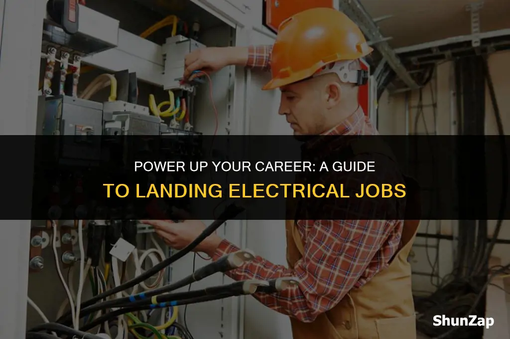how to get electrical job