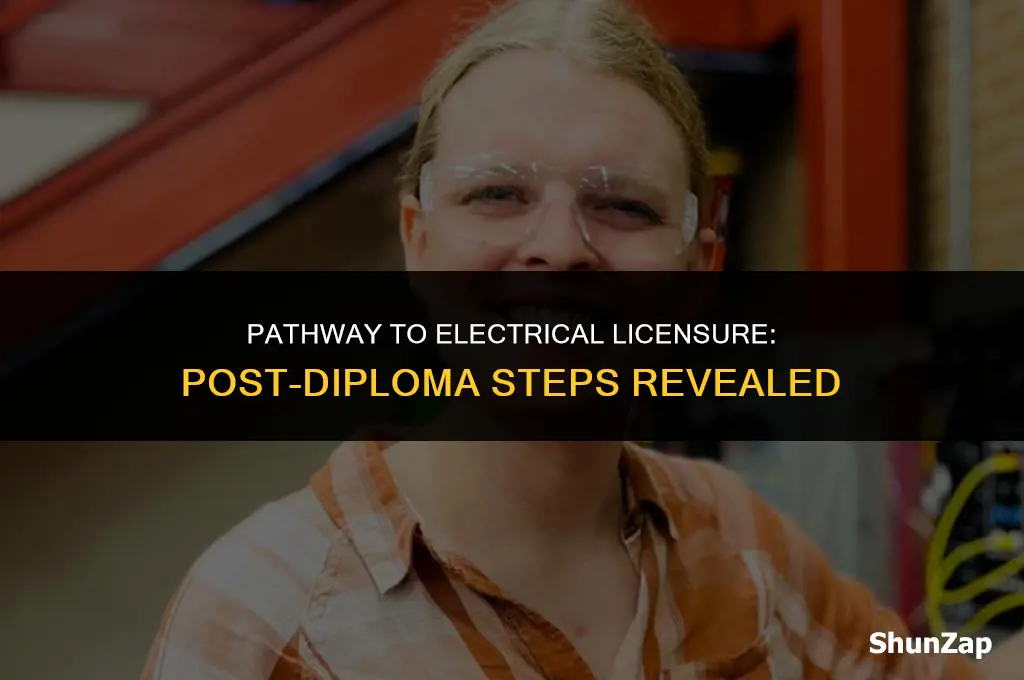 how to get electrical licence after diploma