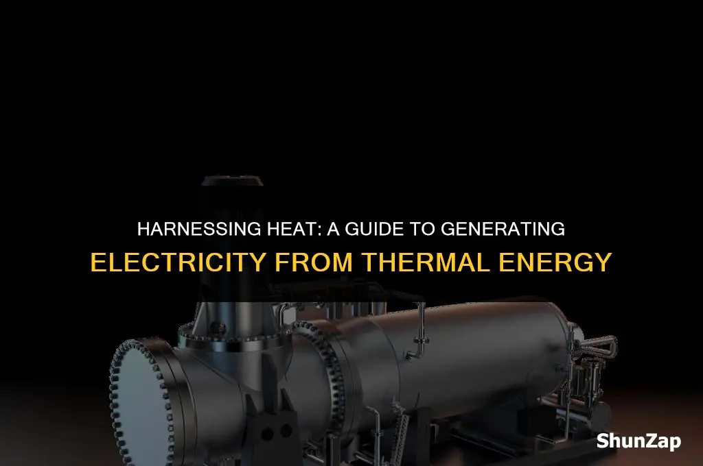 how to get electricity from a heat engine