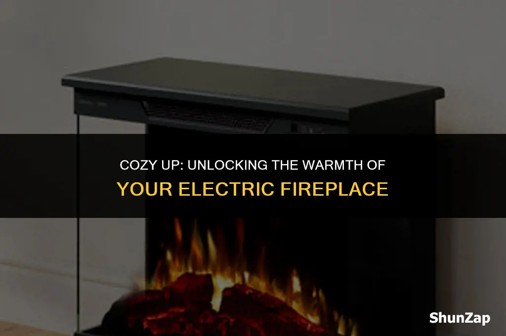 how to get heat from electric fireplace